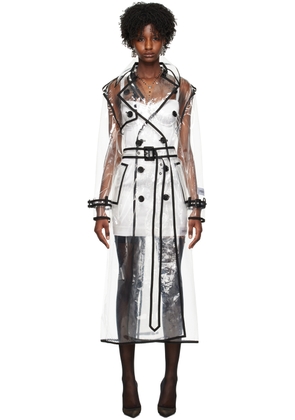 Dolce&Gabbana Transparent Kim Kardashian Edition Double-Breasted Trench Coat