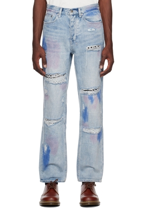 Ksubi Blue Anti K Streets Kolor Jeans