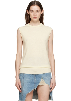 CO Off-White Crewneck Vest