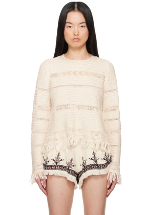 Isabel Marant Etoile Off-White Azilis Sweater