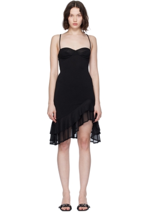 Miaou Black Catarina Minidress