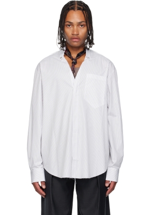 SONIA CARRASCO White Cut Collar Shirt