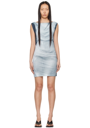 ELLISS SSENSE Exclusive Blue Serenity Minidress