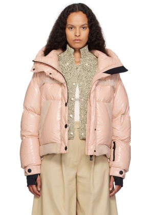 Moncler Grenoble Pink CP Eibsee Down Jacket