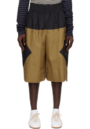SC103 SSENSE Exclusive Black & Brown Champion Shorts