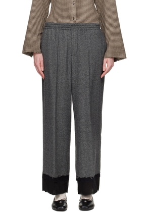 UNDERCOVER Gray UP2E1507 Trousers