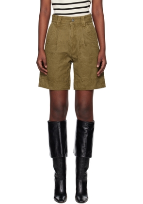 Isabel Marant Etoile Khaki Katja Shorts