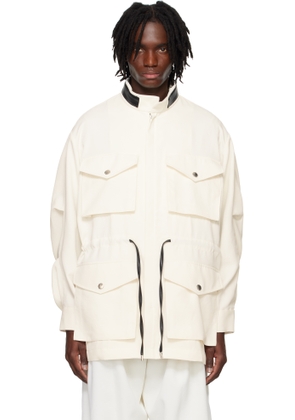 System Off-White Bicolor 4 Pocket Jacket