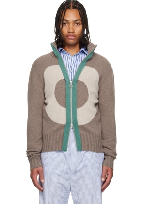 Edward Cuming Brown Vortex Window Jacket