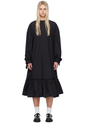 YMC Black Rushmore Midi Dress