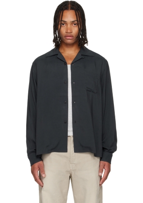 visvim Black Keesey Long Sleeve Shirt