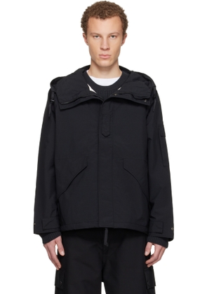 nanamica Black 2L Nylon GORE-TEX Cruiser Jacket