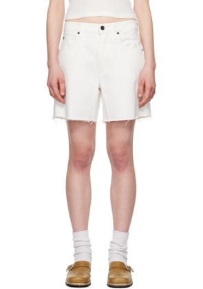 SLVRLAKE White Sienna Denim Shorts