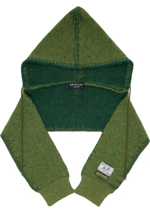 B.B. Wallace Green Blake Hood Scarf