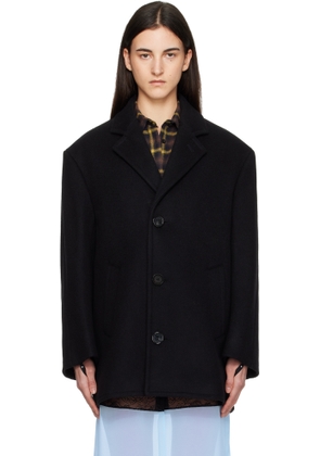 Coperni Black Oversize Coat