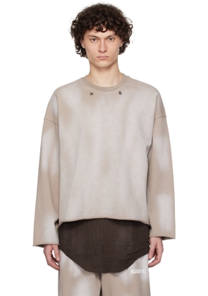 KUSIKOHC Gray Faded Sweatshirt