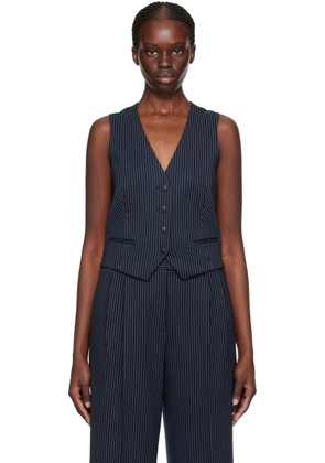 rag & bone Navy Priya Vest
