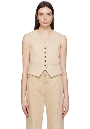 Citizens of Humanity Beige Sierra Vest