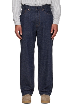 nanamica Navy Selvage Jeans