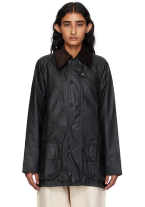 Barbour Green Beaufort Waxed Jacket