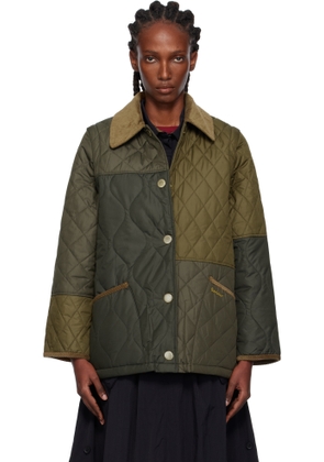 Barbour Green Lorrie Quilted Jacket