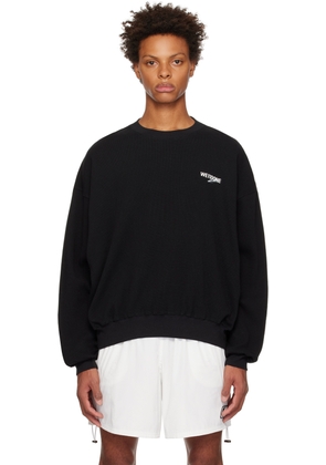 We11done Black Basic 1506 Sweatshirt
