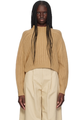 Max Mara Tan Hodeida Sweater