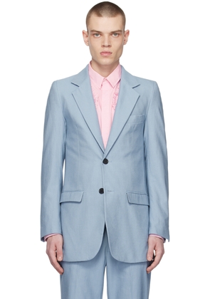 Viktor&Rolf Mister Mister Blue Notched Blazer