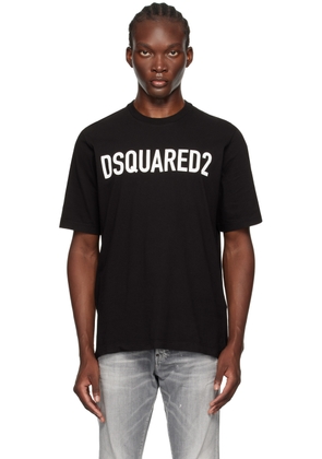 Dsquared2 Black Loose Fit T-Shirt