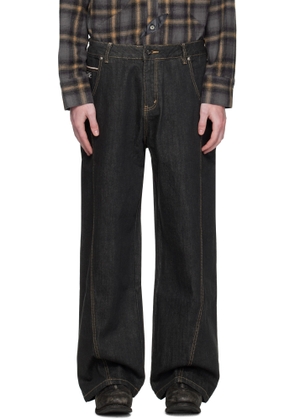 ROCKSTEADY Black Curvy Jeans