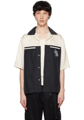 AMIRI Black MA Quad Yoke Camp Shirt