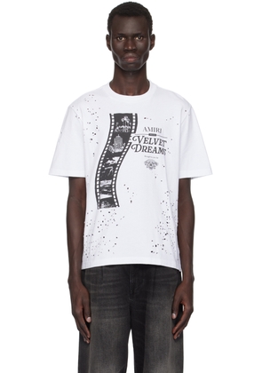 AMIRI White Film Shotgun T-shirt