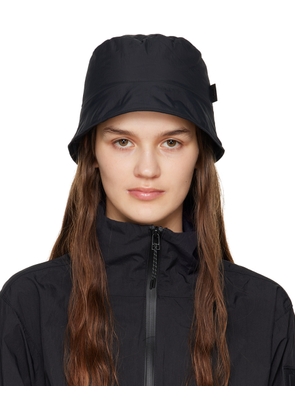 Juun.J Black Insulated Bucket Hat