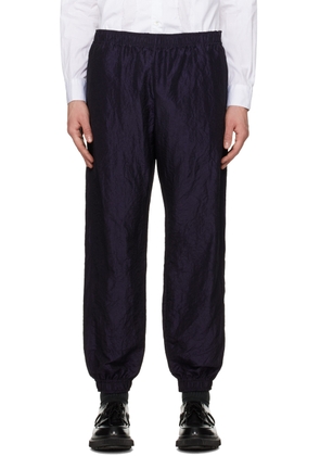 Molly Goddard Navy Drawstring Trousers
