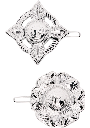 Toga Pulla Silver Concho Hair Pin Set