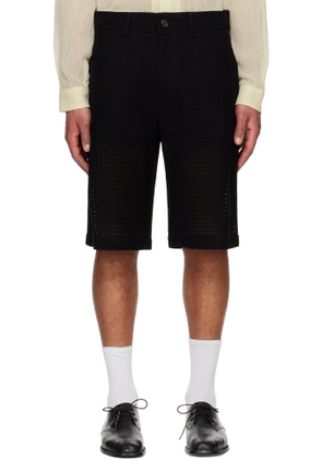 Séfr Black Marlo Shorts