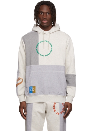 Ahluwalia &PaulSmith SSENSE Exclusive Grey Hoodie