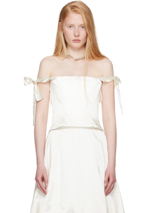Wed SSENSE Bridal Capsule Olivia Corset