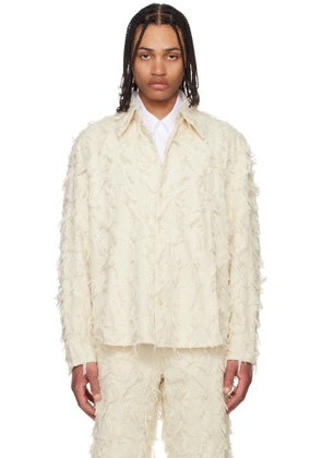 Séfr White Wes Denim Shirt