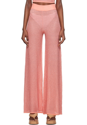REMAIN Birger Christensen Orange Striped Lounge Pants