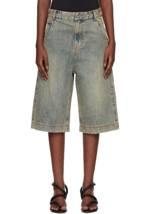 Entire Studios Blue D Denim Shorts