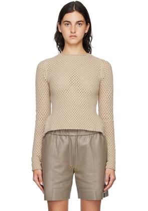 AERON Beige Avenue Sweater