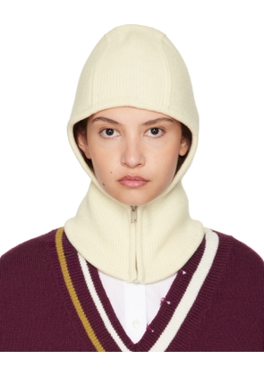 AMBUSH Off-White Rib Knit Balaclava