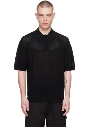Filippa K Black Button Polo