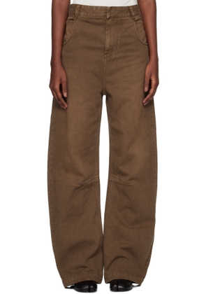 Entire Studios Brown Gem Jeans