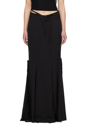 Ottolinger Black Mermaid Maxi Skirt