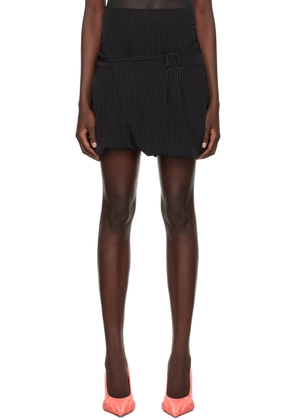 Ottolinger Black Layered Miniskirt
