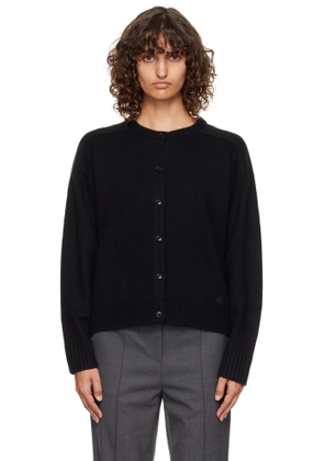 Loulou de Saison Black Aidar LDS Cashmere Blend Cardigan
