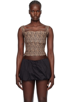 Miaou Tan Imogene Corset Top