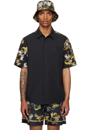 Versace Jeans Couture Black Outline Barocco Regular-Fit Shirt